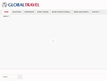 Tablet Screenshot of globaltrav.com